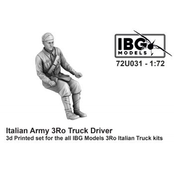 ITALIAN ARMY 3 RO TRUCK DRIVER (1 FIGURE)